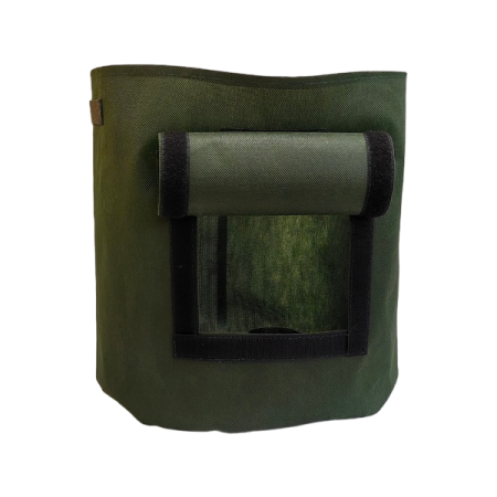 Мешок из спанбонда для выращивания картофеля и овощей 40 л зеленый Благодатное земледелие